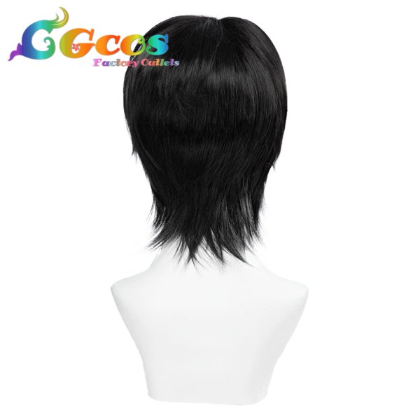 画像2: チェンソーマン　ウィッグ　岸辺　コスプレ衣装 (2)