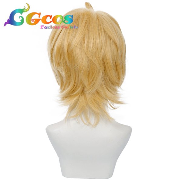 画像3: Axis Powers ヘタリア ウィッグ アルフレッド・F・ジョーンズ コスプレ衣装 (3)