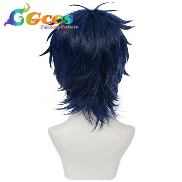 画像2: あんさんぶるスターズ! ウィッグ 伏見弓弦 コスプレ衣装 (2)