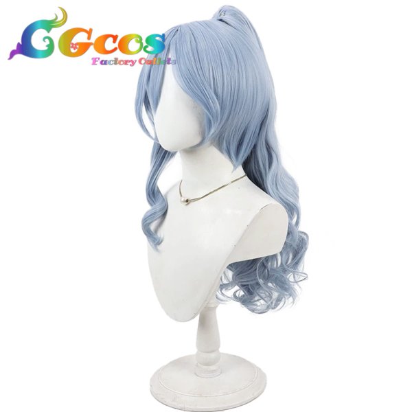 画像2: バーチャルYouTuber ウィッグ Vtuber 夜乃くろむ コスプレ衣装 (2)