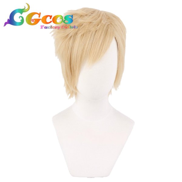 画像1: ファイナルファンタジーXV　ウィッグ　プロンプト・アージェンタム　コスプレ衣装 (1)