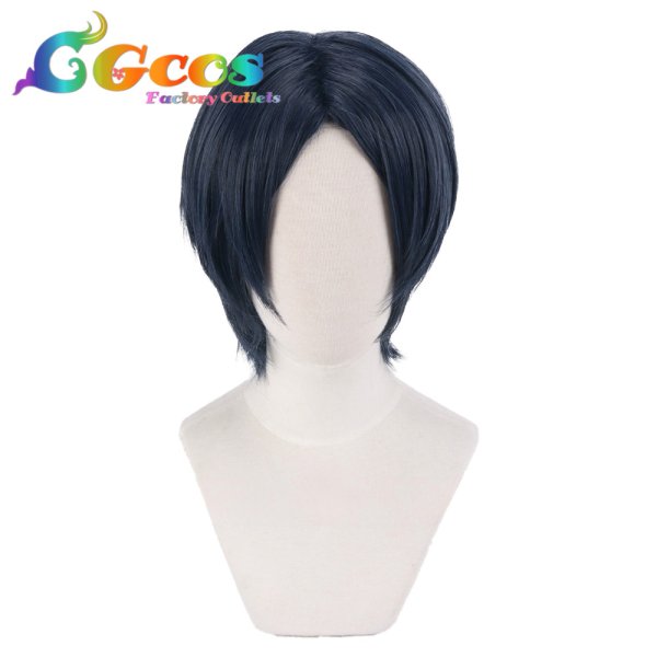 画像1: アイドルマスター シンデレラガールズ　ウィッグ　速水奏　コスプレ衣装 (1)