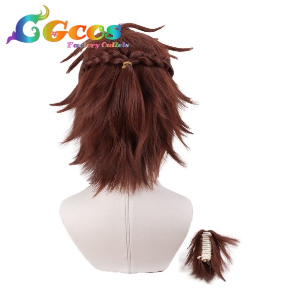 画像2: あんさんぶるスターズ！　ウィッグ　三毛縞斑　コスプレ衣装 (2)