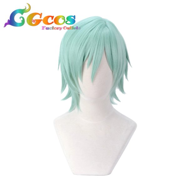 画像1: あんさんぶるスターズ！　ウィッグ　風早巽　コスプレ衣装 (1)