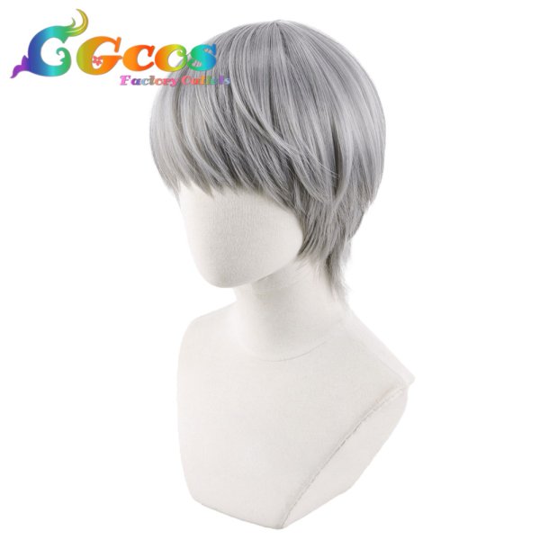 画像2: ペルソナ4　ウィッグ　鳴上悠　コスプレ衣装 (2)