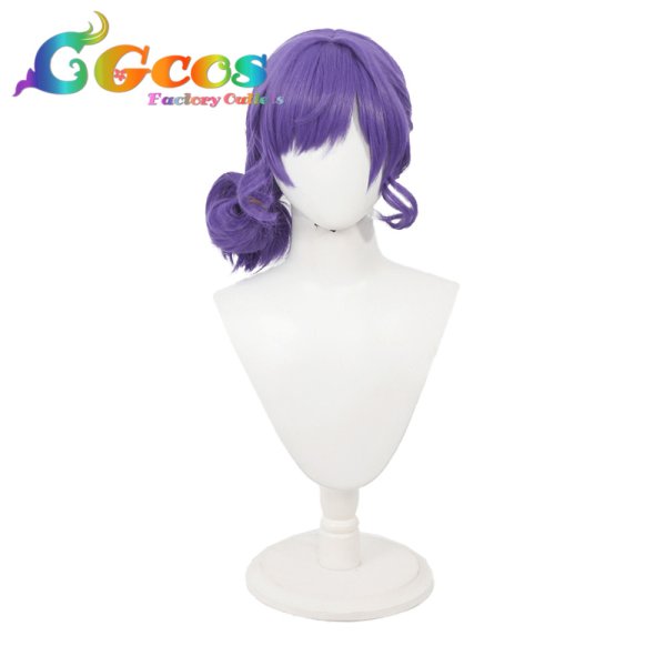 画像1: プロジェクトセカイ カラフルステージ！ feat. 初音ミク　ウィッグ　朝比奈まふゆ　5th Anniversary 感謝祭　コスプレ衣装 (1)