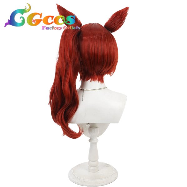 画像2: バーチャルYouTuber ウィッグ VTuber 猫汰つな 戦闘メイド コスプレ衣装 (2)