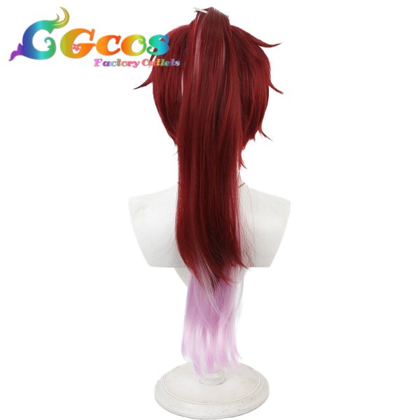 画像2: バーチャルYouTuber ウィッグ VTuber ローレン・イロアス 和服衣装 コスプレ衣装 (2)