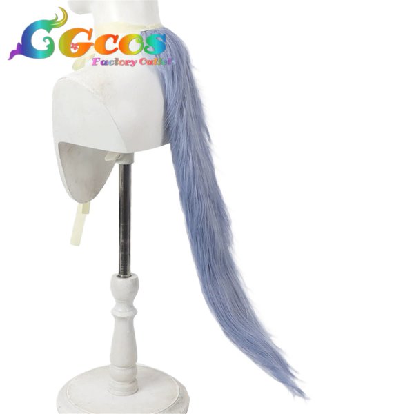 画像3: バーチャルYouTuber ウィッグ VTuber 戌神ころね ソニックコラボ コスプレ衣装 (3)