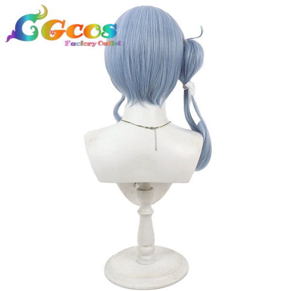 画像2: バーチャルYouTuber ウィッグ VTuber 星街すいせい Super Nova 武道館公演 コスプレ衣装 (2)