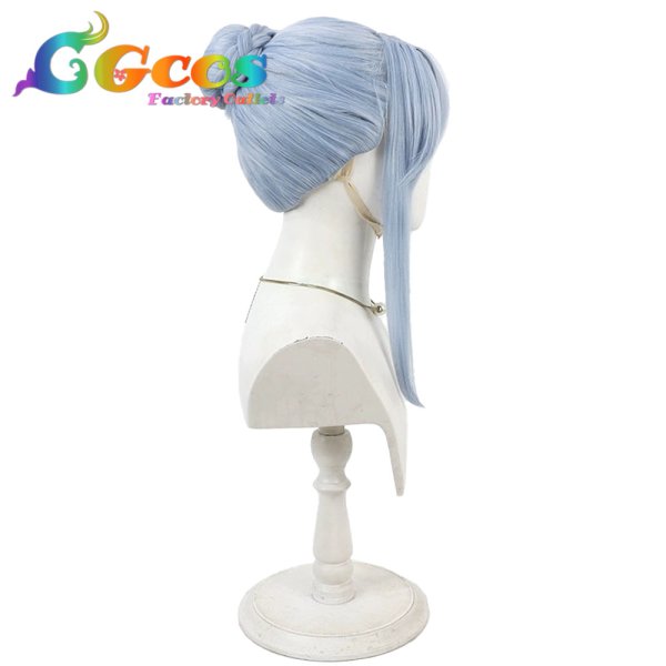 画像3: ヘブンバーンズレッド ウィッグ 華村詩紀 コスプレ衣装 (3)