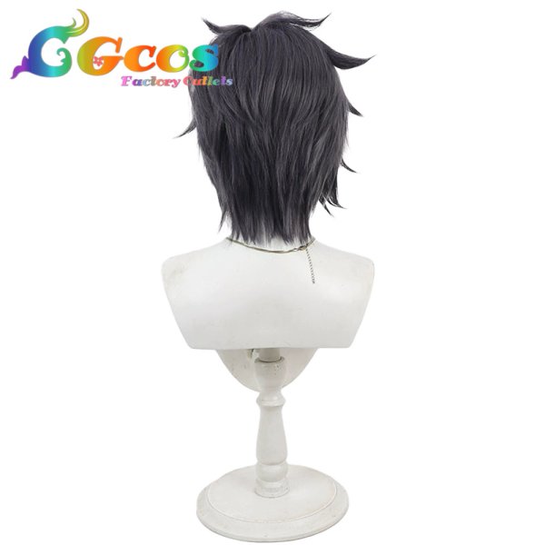 画像2: 刀剣乱舞 ウィッグ 明石国行 正装 コスプレ衣装 (2)