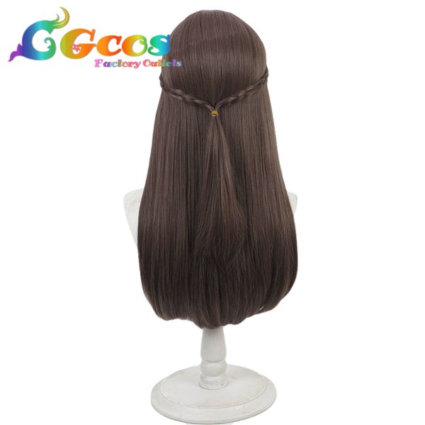 画像2: ヘブンバーンズレッド ウィッグ 大島一千子 コスプレ衣装 (2)