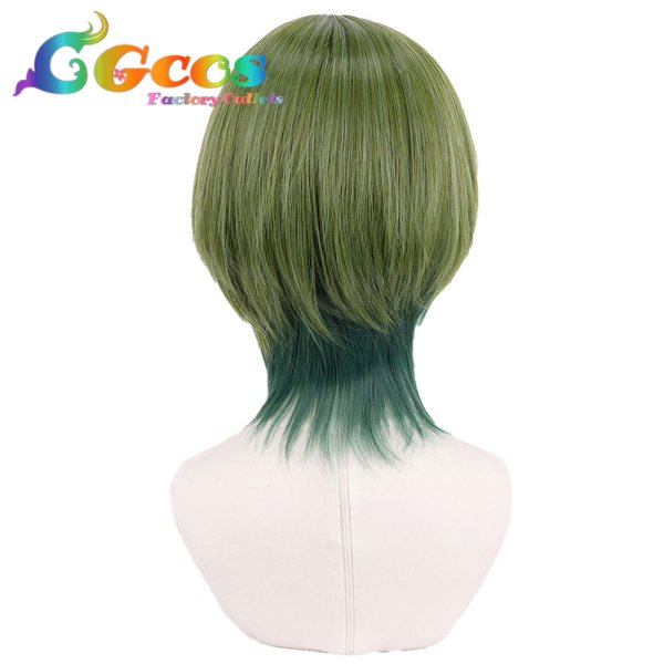 画像2: A3!(エースリー) ウィッグ 瑠璃川幸 コスプレ衣装 (2)