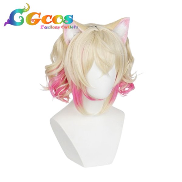 画像3: バーチャルYouTuber　ウィッグ　VTuber　Mococo Abyssgard (モココ・アビスガード)　正月衣装　コスプレ衣装 (3)