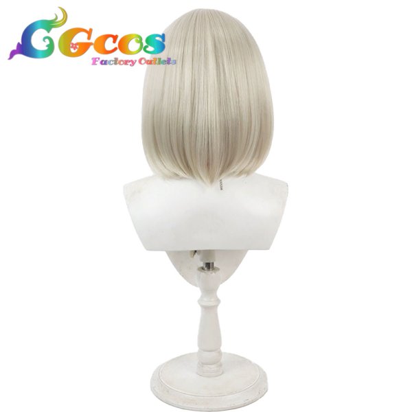 画像2: アイドルマスター シャイニーカラーズ ウィッグ 芹沢あさひ コスプレ衣装 (2)