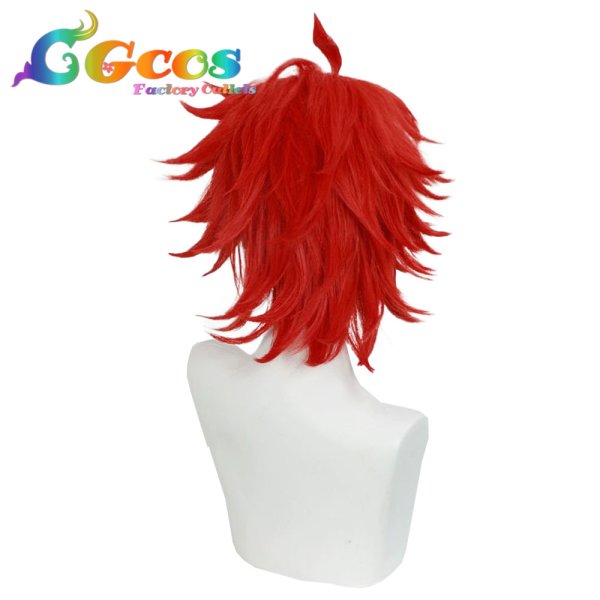 画像2: 絆創戦隊キズナファイブ ウィッグ 浅垣灯悟 コスプレ衣装 (2)