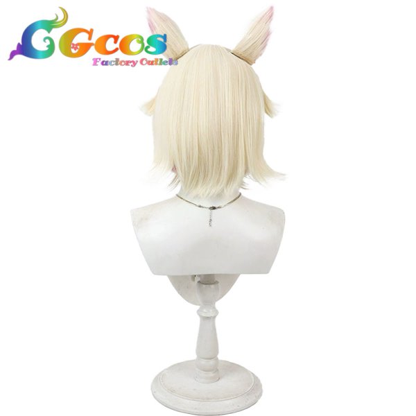 画像3: バーチャルYouTuber ウィッグ VTuber Mococo Abyssgard (モココ・アビスガード) カジュアル衣装 コスプレ衣装 (3)