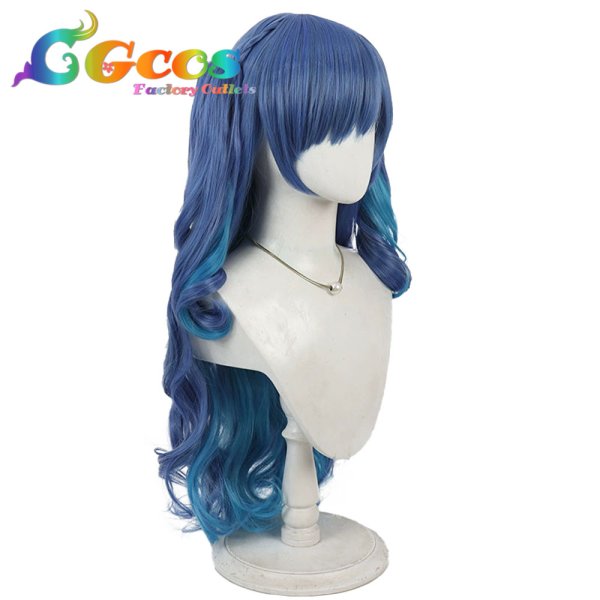 画像2: バーチャルYouTuber ウィッグ VTuber 西園チグサ 地雷系 コスプレ衣装 (2)