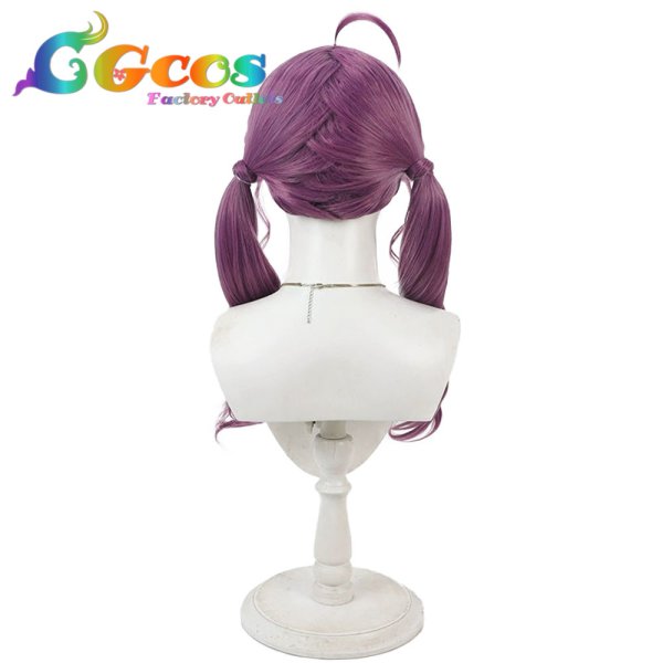 画像3: 学園アイドルマスター ウィッグ 賀陽燐羽 コスプレ衣装 (3)