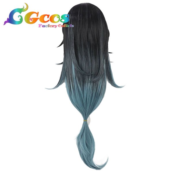 画像2: IdentityV 第五人格 ウィッグ 白黒無常(范無咎) 6周年 コスプレ衣装 (2)