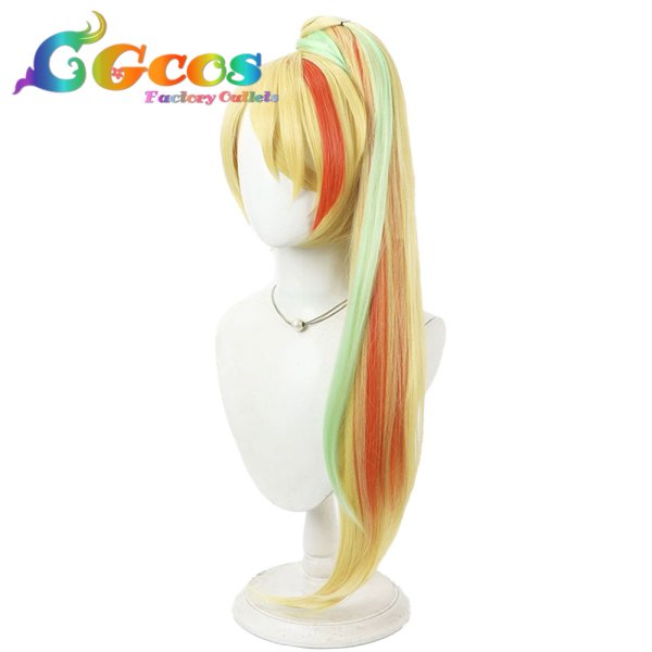 画像2: ゾンビランドサガ　ウィッグ　二階堂サキ　コスプレ衣装 (2)