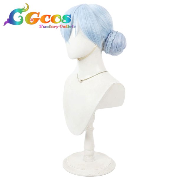 画像3: BanG Dream!(バンドリ!) ウィッグ 倉田ましろ Special birthday! コスプレ衣装 (3)