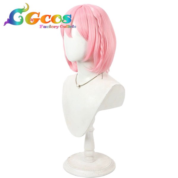 画像2: オンゲキ ウィッグ 星咲あかり コスプレ衣装 (2)