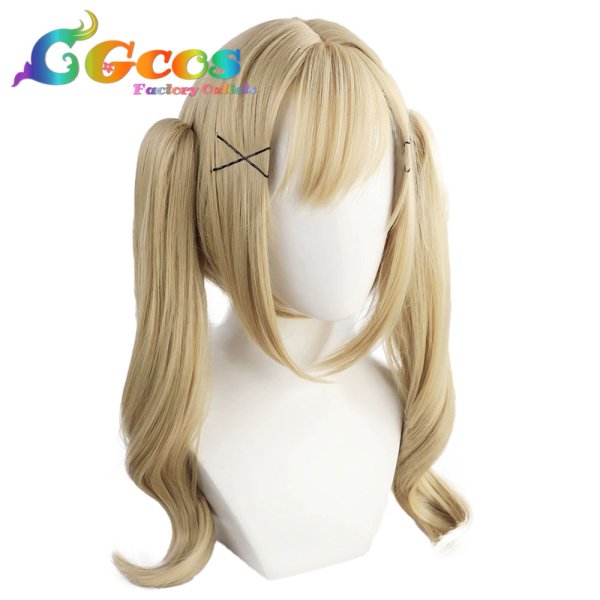 画像3: BanG Dream!(バンドリ) ウィッグ 市ヶ谷有咲 チアフルスター☆ コスプレ衣装 (3)