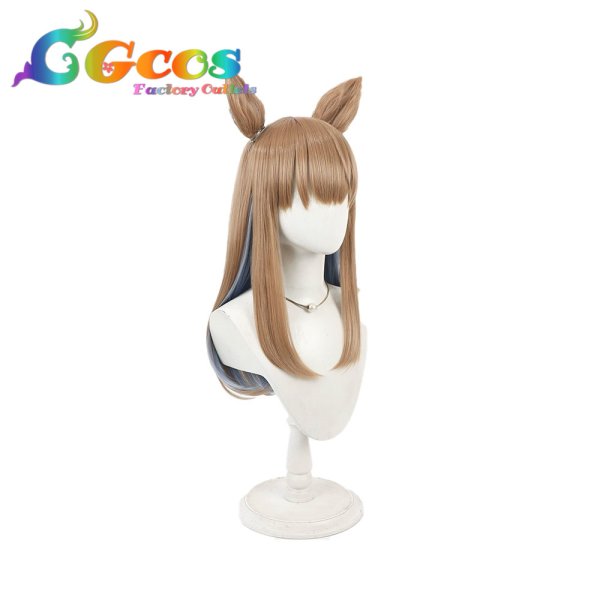 画像3: ウマ娘プリティーダービー ウィッグ アーモンドアイ 勝負服 コスプレ衣装 (3)