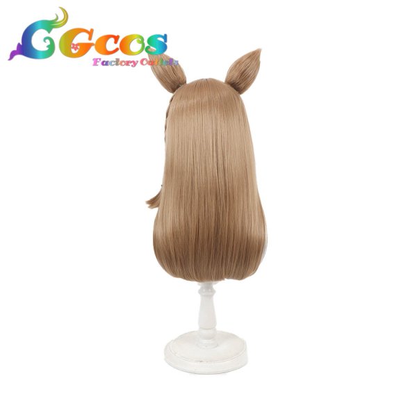 画像4: ウマ娘プリティーダービー ウィッグ アーモンドアイ 勝負服 コスプレ衣装 (4)