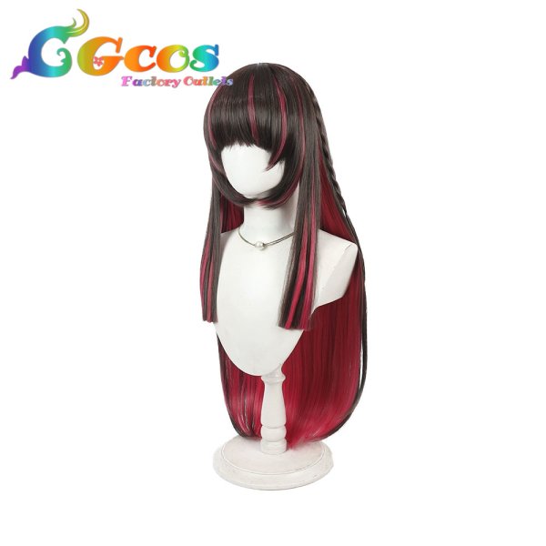 画像2: 学園アイドルマスター ウィッグ 白草四音 コスプレ衣装 (2)