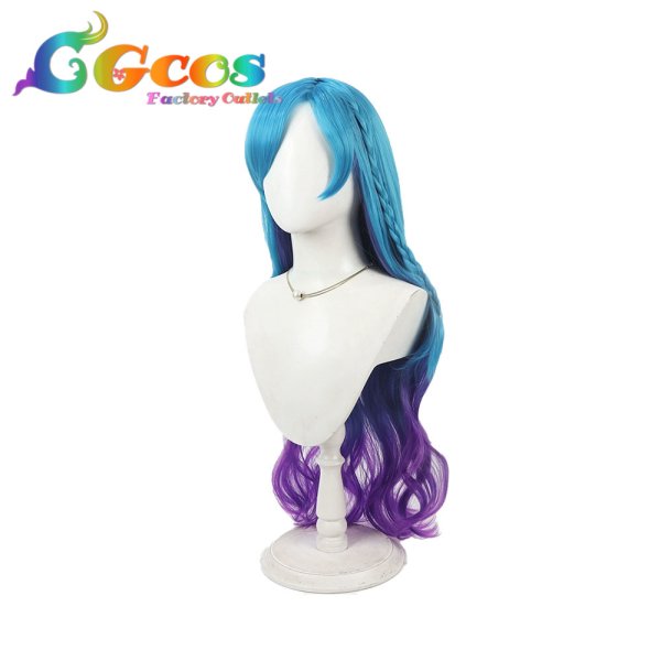 画像2: アイカツ! ウィッグ 風沢そら ドリームアカデミー制服 コスプレ衣装 (2)