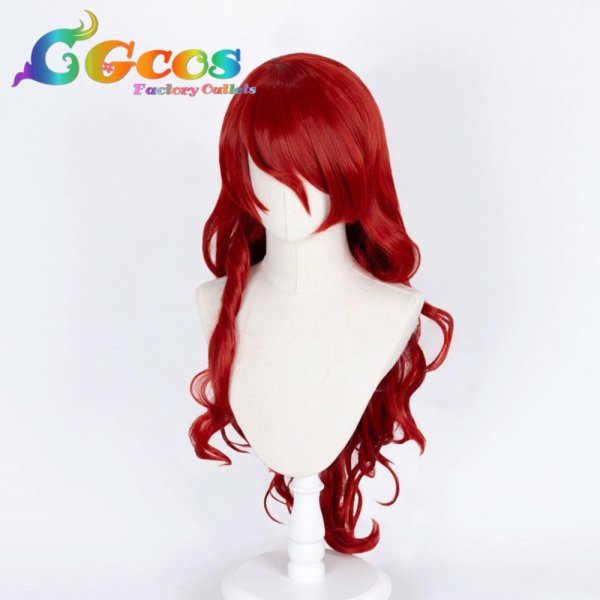 画像2: ペルソナ3 ウィッグ 桐条美鶴 コスプレ衣装 (2)