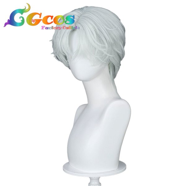 画像3: SAKAMOTO DAYS(サカモト デイズ) ウィッグ ?(スラー) 有月憬 コスプレ衣装 (3)