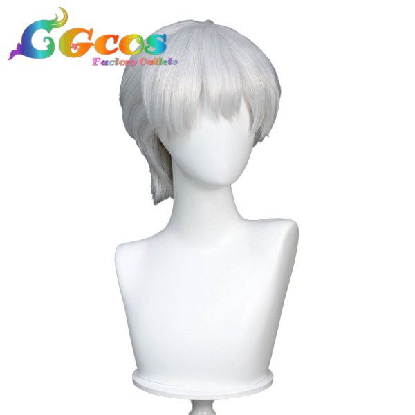 画像2: Dr.STONE ウィッグ 西園寺羽京 コスプレ衣装 (2)