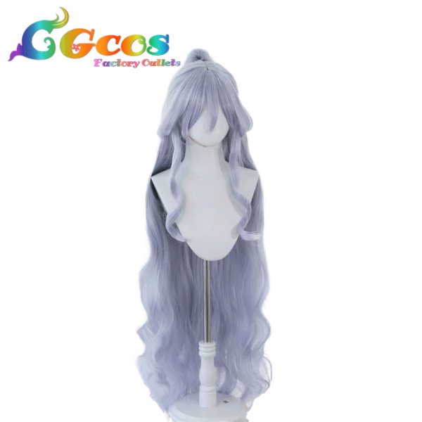 画像2: アークナイツ ウィッグ ラケラマリン コスプレ衣装 (2)