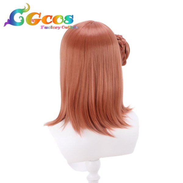 画像4: ラブライブ！虹ヶ咲学園スクールアイドル同好会　ウィッグ　上原歩夢　コスプレ衣装 (4)