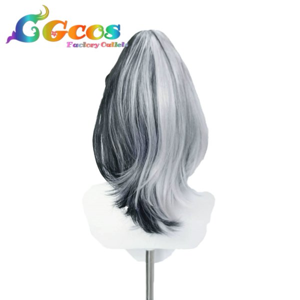 画像4: バーチャルYouTuber ウィッグ VTuber シオリ・ノヴェラ  探偵衣装 コスプレ衣装 (4)