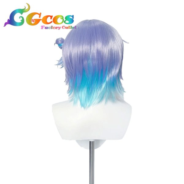 画像4: バーチャルYouTuber ウィッグ Vtuber 星導ショウ 鑑定士の服 コスプレ衣装 (4)