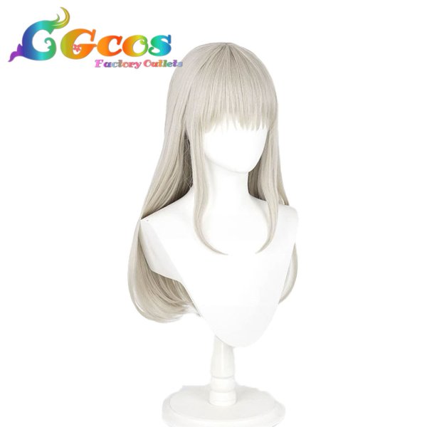 画像2: 2.5次元の誘惑 ウィッグ 羽生まゆり 今は貴女のために コスプレ衣装 (2)