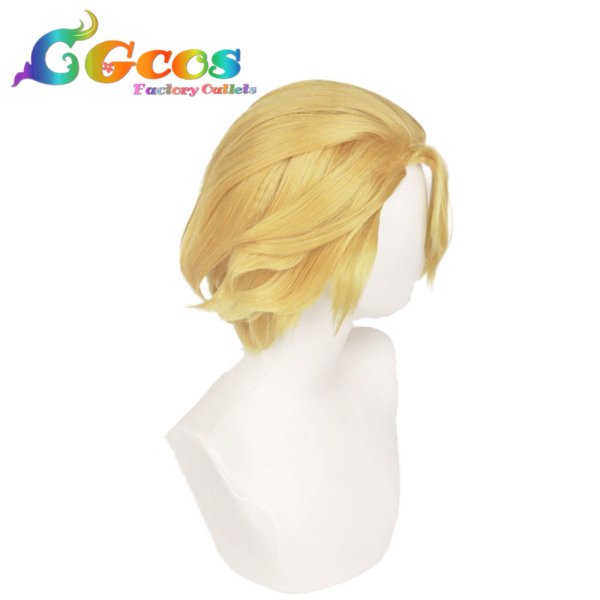 画像3: Dr.STONE ウィッグ 第4期 スタンリー・スナイダー コスプレ衣装 (3)