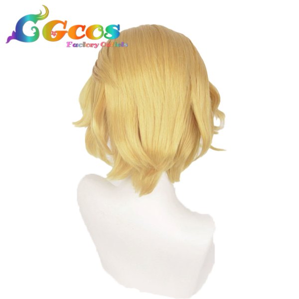 画像4: Dr.STONE ウィッグ 第4期 スタンリー・スナイダー コスプレ衣装 (4)