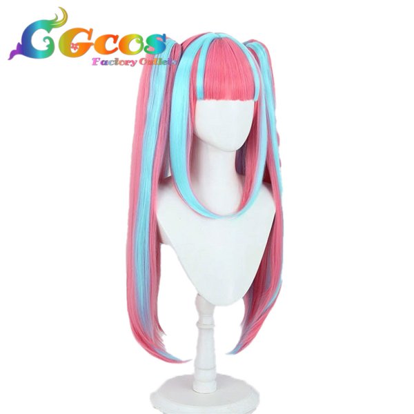 画像2: BanG Dream!(バンドリ!) ウィッグ パレオ 鳰原令王那 コスプレ衣装 (2)