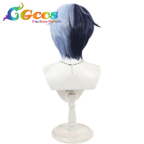 画像2: プロジェクトセカイ カラフルステージ! feat. 初音ミク ウィッグ 青柳冬弥 Witness of duel 怖いという感情 コスプレ衣装 (2)