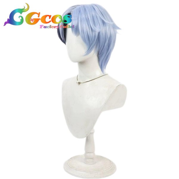 画像4: プロジェクトセカイ カラフルステージ! feat. 初音ミク ウィッグ 青柳冬弥 Witness of duel 怖いという感情 コスプレ衣装 (4)