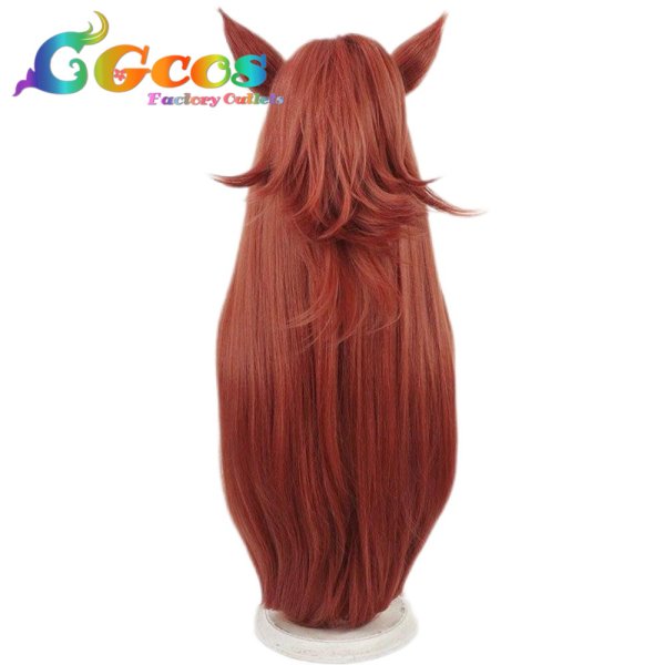 画像3: ウマ娘プリティーダービー ウィッグ バブルガムフェロー 私服 コスプレ衣装 (3)