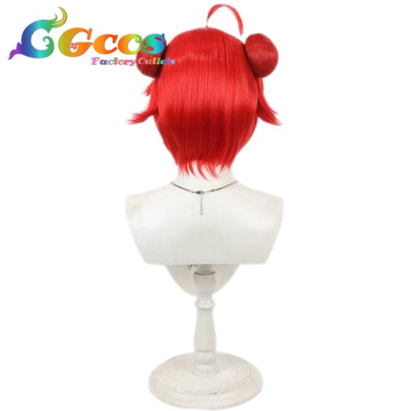 画像2: ブルーアーカイブ ウィッグ 小塗マキ コスプレ衣装 (2)