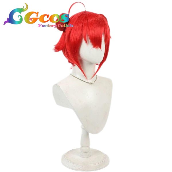画像3: ブルーアーカイブ ウィッグ 小塗マキ コスプレ衣装 (3)