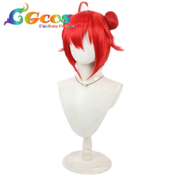 画像4: ブルーアーカイブ ウィッグ 小塗マキ コスプレ衣装 (4)